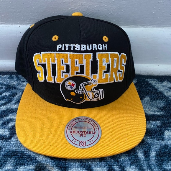 steelers mitchell and ness snapback